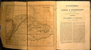 L'universo o storia e descrizione di tutti i popoli Volume dedicato a Colombia e Guiana, Stati U...