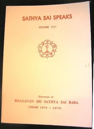 Sathya Sai Speaks Volume 8