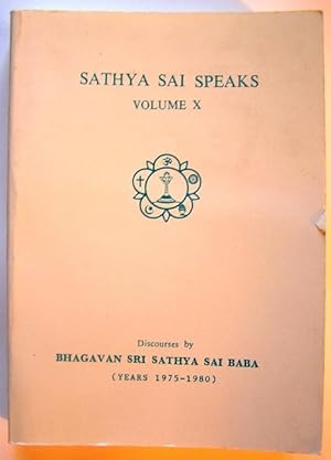 Sathya Sai Speaks Volume X