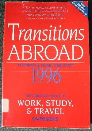 Seller image for Transitions Abroad Alternative Travel Directory for sale by North American Rarities