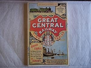 Great Central Railway. Continental Arrangements. Jult 1st, 1903, and Until Further Notice. FACSIM...