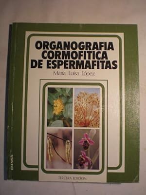 Organografía cormofítica de espermafitas.