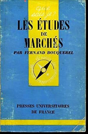 Image du vendeur pour Les tudes de march. que sais-je ? n1219, 1966. mis en vente par JLG_livres anciens et modernes