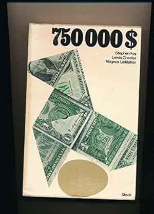 Imagen del vendedor de 750000 dollars a la venta por JLG_livres anciens et modernes