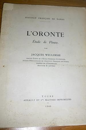 LOronte, Etude de fleuve (Nahr Al Assi)