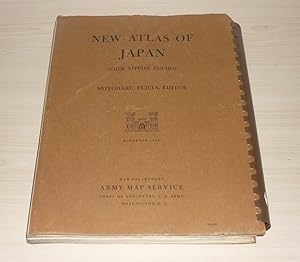 New Atlas of Japan (shin nippon zucho), Motaharu Fujita Editor, december 1943, war departement Ar...