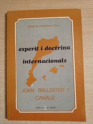 Seller image for Esperit i doctrina internacionals for sale by Gibbon Libreria