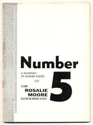 Bild des Verkufers fr Number Magazine, A Quarterly of Modern Poetry, Volume 1, Number 5, November 1954 zum Verkauf von Ken Sanders Rare Books, ABAA