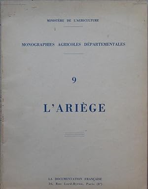 Monographies Agricoles Départementales : 9 L'Ariège