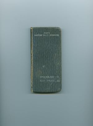 Seller image for Dean's Waistcoat Pocket Dictionary English French / Franais Anglais for sale by Little Stour Books PBFA Member