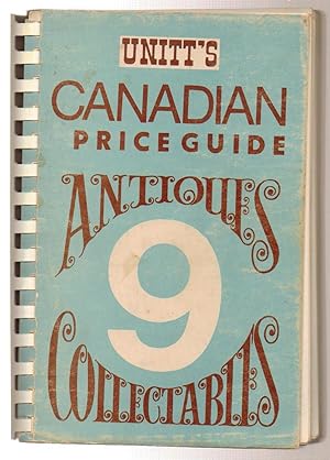 Unitt's Canadian Price Guide 9 Antiques & Collectables