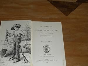 Bild des Verkufers fr The Adventures of Huckleberry Finn (Tom Sawyer's Comrade) Scene: The Mississippe Valley Time: Forty to Fifty Years Ago zum Verkauf von Dublin Bookbrowsers