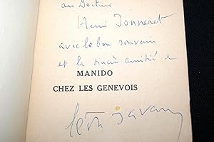 Image du vendeur pour MANIDO CHEZ LES GENEVOIS CONTE SATIRIQUE-DEDICACE mis en vente par Librairie RAIMOND