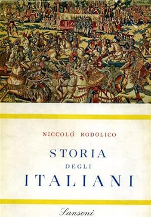 Imagen del vendedor de Storia degli italiani. a la venta por FIRENZELIBRI SRL