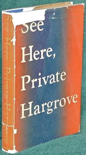 Immagine del venditore per See Here, Private Hargrove venduto da Washington Square Autographed Books