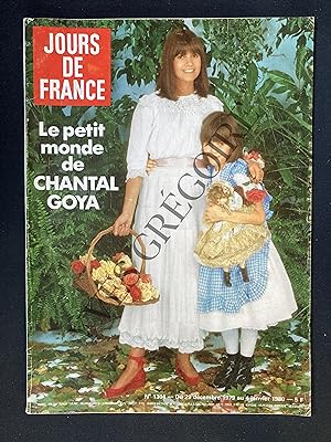 JOURS DE FRANCE-N°1304-DU 29 DECEMBRE 1979 AU 4 JANVIER 1980-CHANTAL GOYA
