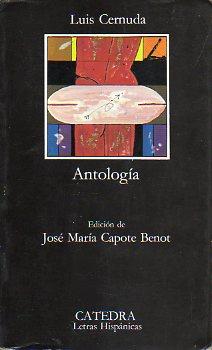 Imagen del vendedor de ANTOLOGA. Edicin de Jos Mara Capote. 13 ed. a la venta por angeles sancha libros