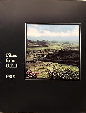 Bild des Verkufers fr Films from D.E.R. a Guide to Current Ethnographic Films and Videocassettes from Documentary Educational Resources w/ Cultural and HIstorical Background zum Verkauf von Joseph Burridge Books