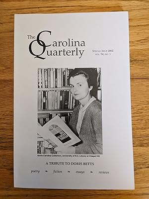 Imagen del vendedor de Carolina Quarterly, Vol. 54, No. 1 (Special Issue, 2002) a la venta por Armadillo Books