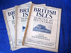 Image du vendeur pour The British Isles Depicted by Pen and Camera with a Series of Coloured Plates, Parts 2,4, & 18. mis en vente par Tony Hutchinson