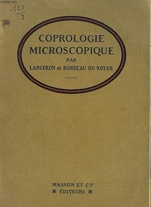 Image du vendeur pour COPROLOGIE MICROSCOPIQUE mis en vente par Le-Livre