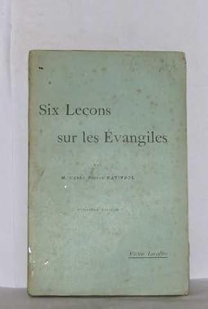 Seller image for Six leons sur les vangiles for sale by crealivres
