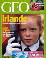 Magazine Géo n°172, juin 1993 (Irlande)