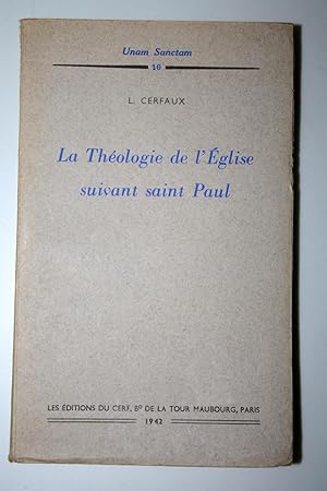 La théologie de lEglise suivant Saint Paul