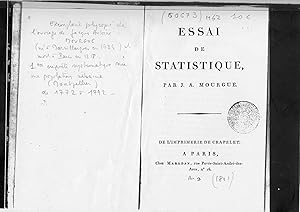 ESSAI DE STATISTIQUE . ( Reproduction par polycopies )