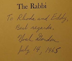 The Rabbi (Signed Presentation)