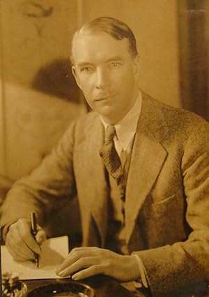 The Late George Apley. A Novel in the Form of a Memoir (Signed with a sepia Photograph)