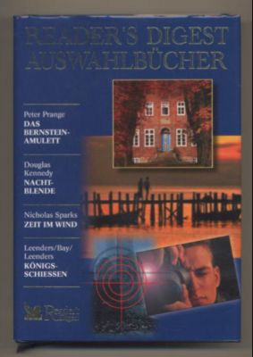 Seller image for Das Bernstein-Amulett. Nachtblende. Zeit im Wind. Knigsschieen. for sale by Leonardu