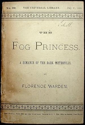 Imagen del vendedor de The Fog Princes: A Romance of the Dark Metropolis a la venta por Classic Books and Ephemera, IOBA