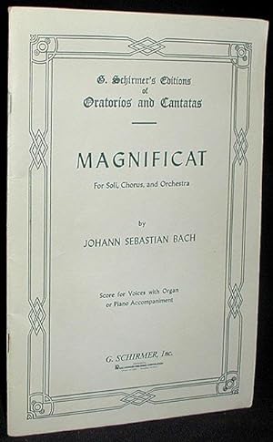 Magnificat for Soli, Chorus, and Orchestra [Magnificat, BWV 243, D major]