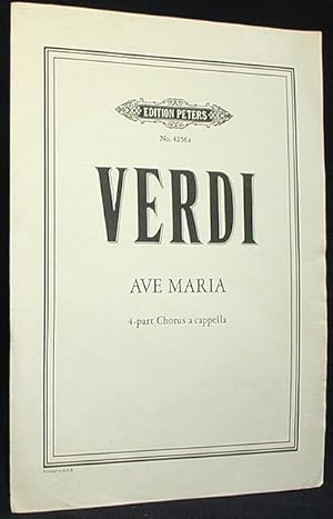 Ave Maria [from Four Sacred Pieces (Quattro Pezzi Sacri)]