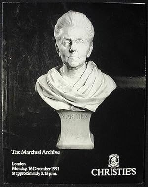 The Marchesi Archive: to be offered . . . on Monday 16 December 1991 [auction catalog]