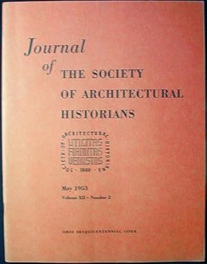 Immagine del venditore per Journal of the Society of Architectural Historians vol. 12 no. 2 May 1953 venduto da Classic Books and Ephemera, IOBA