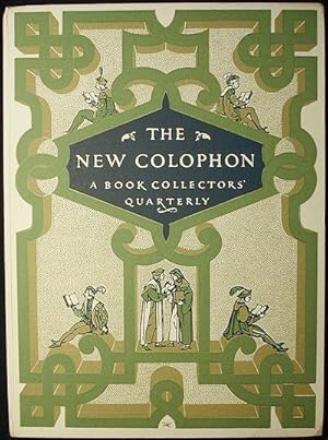 Imagen del vendedor de The New Colophon: A Book Collectors' Quarterly vol. 2 Part 6 June 1949 a la venta por Classic Books and Ephemera, IOBA