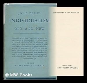 Seller image for Individualism, Old and New for sale by MW Books Ltd.