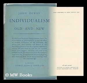 Seller image for Individualism, Old and New for sale by MW Books