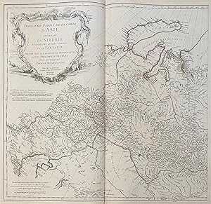 Troisième partie de la carte d'Asie, contenant la Sibérie, et quelques autres parties de la Tartarie