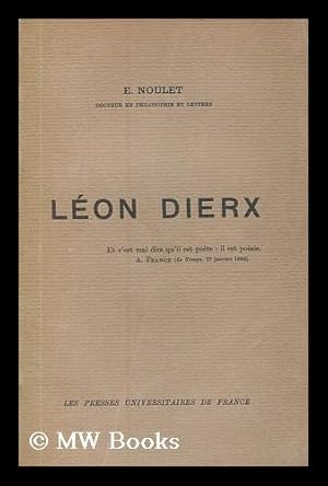 Seller image for Leon Dierx / E. Noulet for sale by MW Books Ltd.