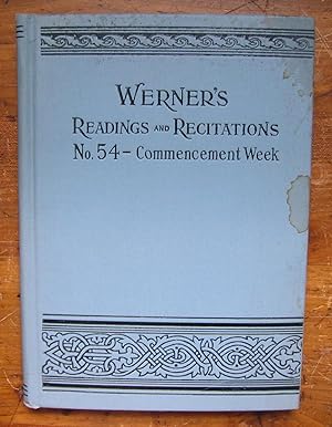 Seller image for Werner's Readings and Recitations. for sale by Monkey House Books
