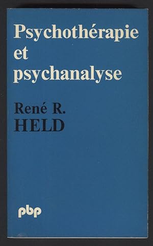 Seller image for PSYCHOTHERAPIE ET PSYCHANALYSE for sale by Librairie l'Aspidistra