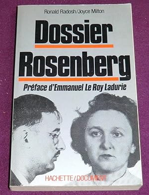 Seller image for DOSSIER ROSENBERG for sale by LE BOUQUINISTE