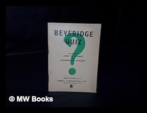 Seller image for Beveridge quiz / compiled by Joan S. Clarke and Laurence E. Coward for sale by MW Books