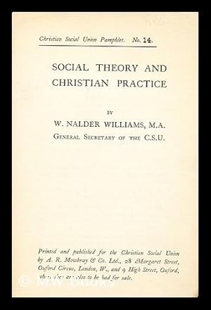 Seller image for Social Theory and Christian Practice for sale by MW Books