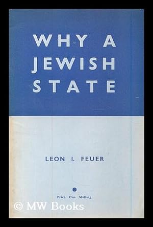 Seller image for Why a Jewish state for sale by MW Books
