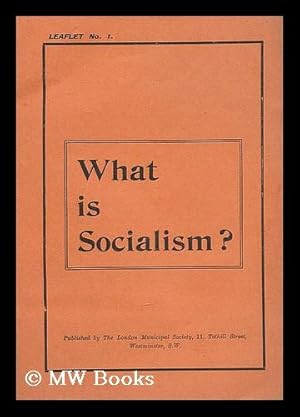 Seller image for What is socialism? for sale by MW Books
