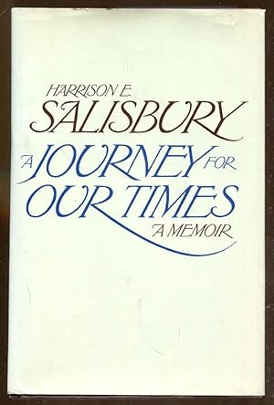 Seller image for A Journey for Our Times: A Memoir for sale by Dearly Departed Books
